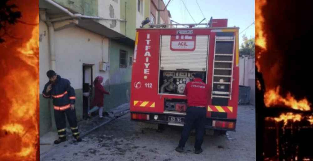Siverek’te korkutan yangın