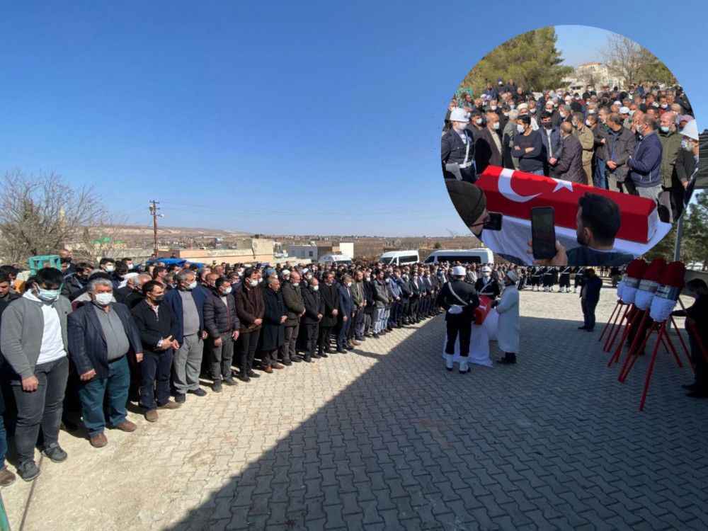 Görevi başında hayatını kaybeden Urfalı polis defnedildi