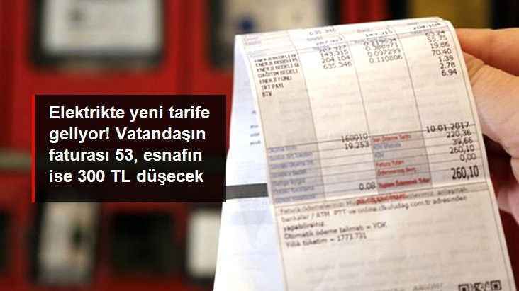 Artan şikayetler sonrası elektriğe yeni düzenleme geliyor! Vatandaşın faturası 53, esnafın ise 300 TL düşecek