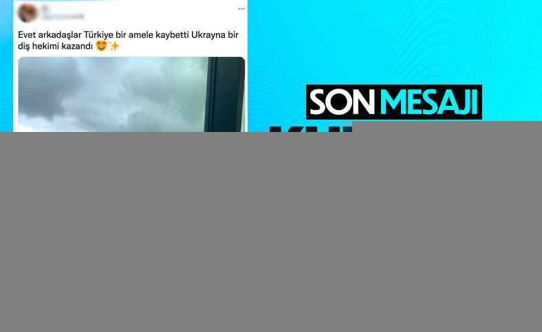 Türkiye'yi terk eden diş hekimi, Ukrayna'dan alınma talebinde bulundu
