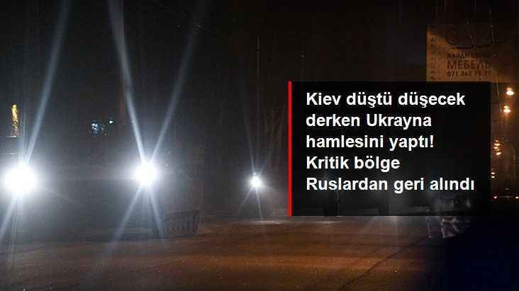 Ukrayna, Kiev yakınlarındaki Hostomel Havaalanı'nı yoğun çatışma sonucu Rus güçlerinden geri aldı