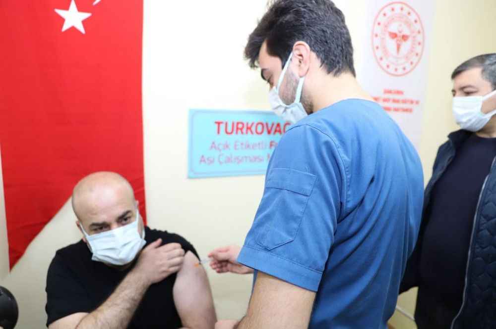 Şanlıurfa’da Turkovac aşısı