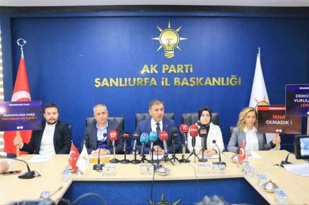 AK Parti Şanlıurfa’dan 28 Şubat açıklaması