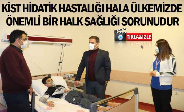 Şanlıurfa'da Kocaman, 'Kist Hidadiği' hakkında uyardı