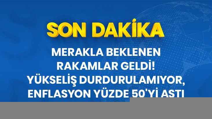 Şubat ayında TÜFE yüzde 4,81 artarken, yıllık enflasyon yüzde 54,44 oldu