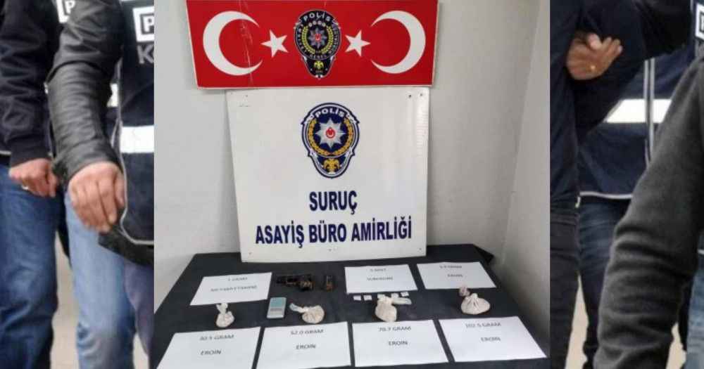 Şanlıurfa'da Zehir tacirlerine baskın!