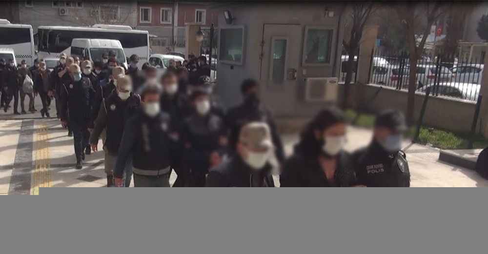 Şanlıurfa'da Adliyeye Sevk Edildiler
