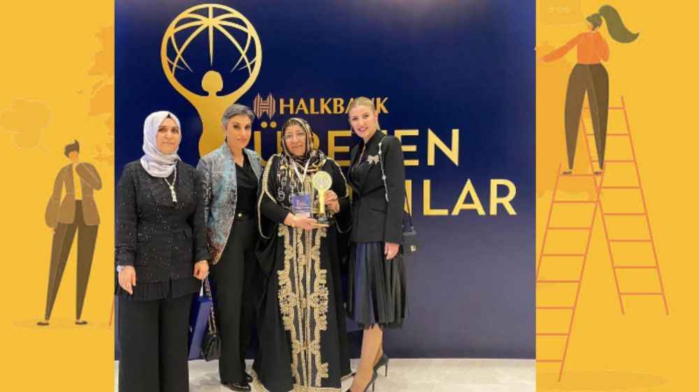 Urfalı kadın girişimciye başarı ödülü