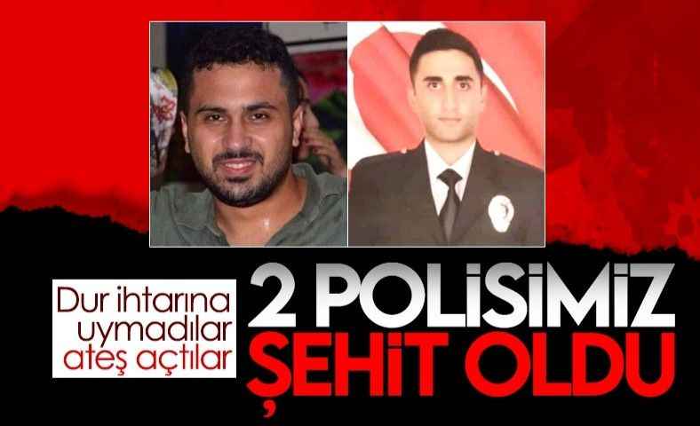Şanlıurfa'da polisin 'dur' ihtarı yaptığı şüpheliler ateş açtı: 2 şehit