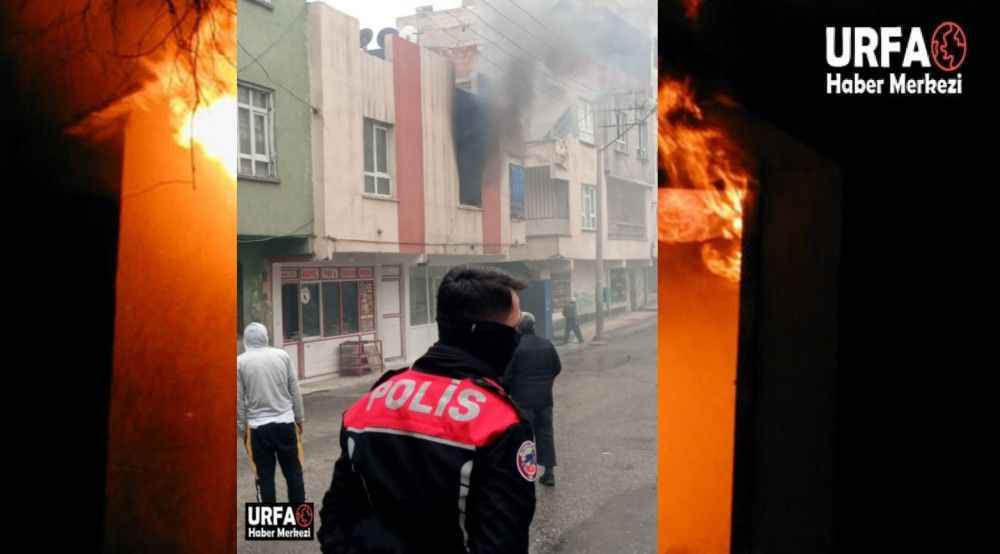 Haliliye’de korkutan yangın