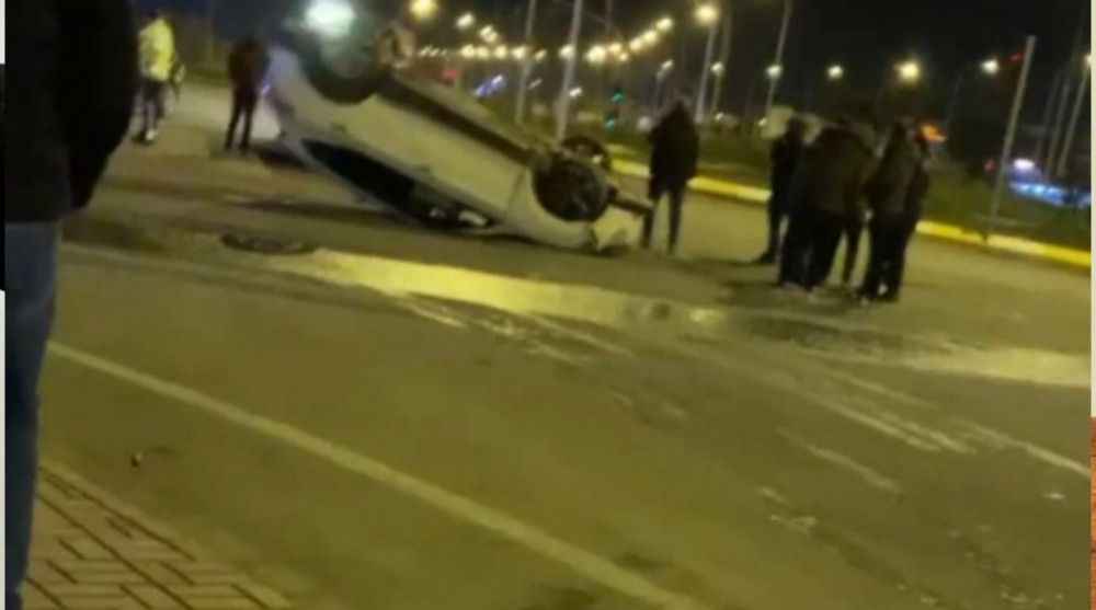 Şanlıurfa'da Pert olan araçtan burnu bile kanamadan çıktı