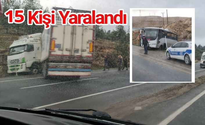 Urfa'da gizli buzlanma kaza yaptırdı! 15 Yaralı