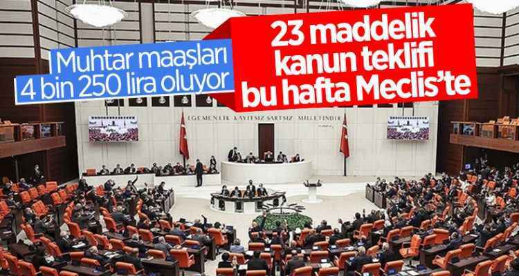 Muhtar maaşlarını asgari ücrete eşitleyecek teklif TBMM'ye geliyor
