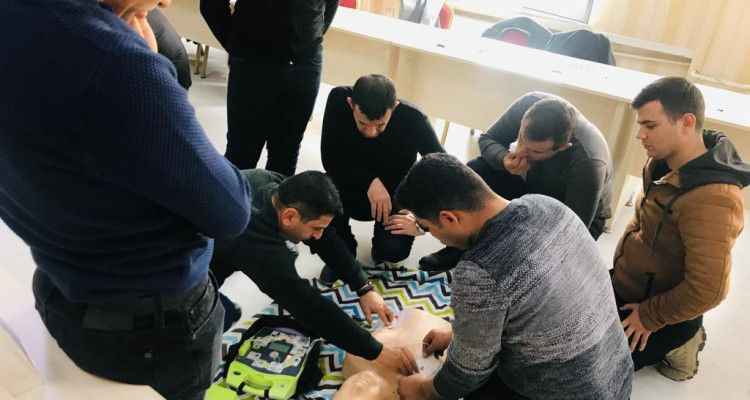 Jandarma Personeline İlkyardım Eğitimi Verildi