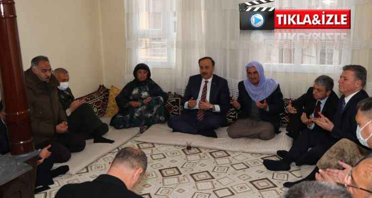 Şanlıurfa’da Şehit Aileleri Ziyaret Ediliyor (VİDEO)