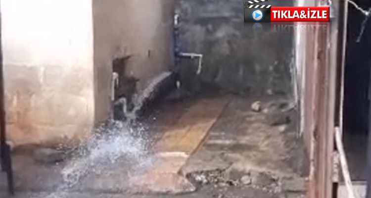 Urfa’daki çarşının demir borularını çaldılar!