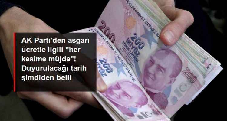 Asgari ücretle ilgili her kesime müjde açıklaması: Haziranda duyurulacak