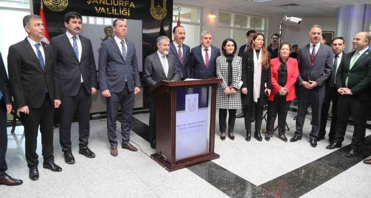 Bakan Nebati Şanlıurfa Valiliği’nde