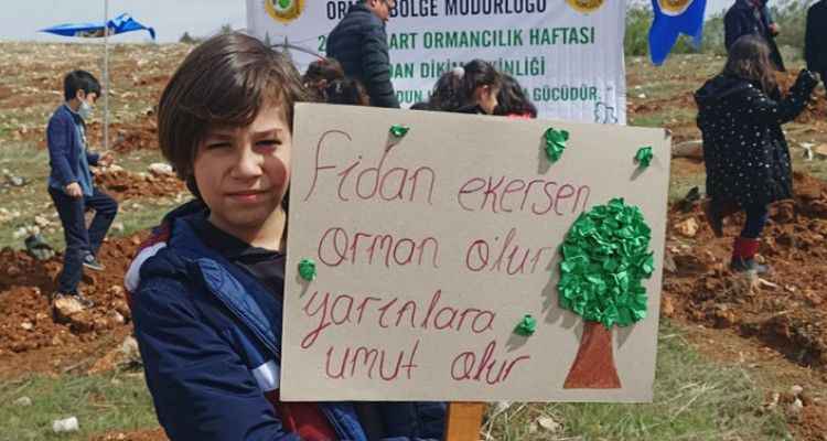 Urfa'da Ormancılık Haftası kutlandı