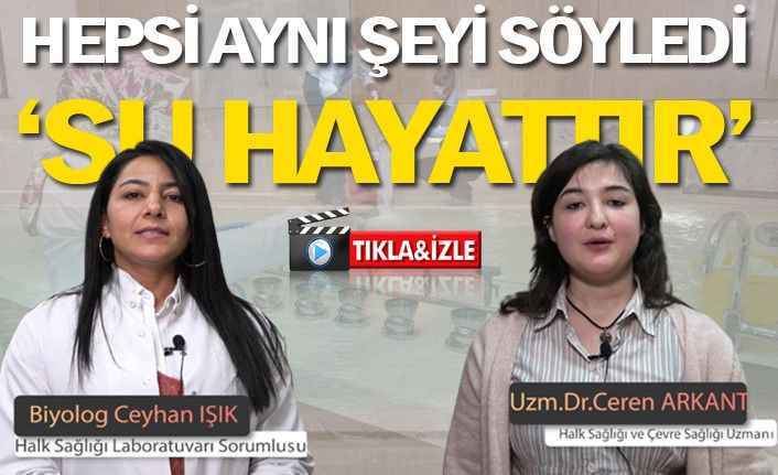 Bugün 22 Mart Dünya Su Günü...