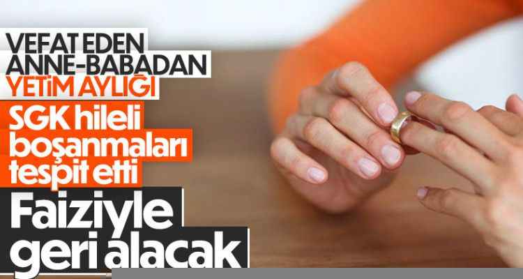 Sahte boşanmayla maaş alan 4 bin 640 kişi yakalandı