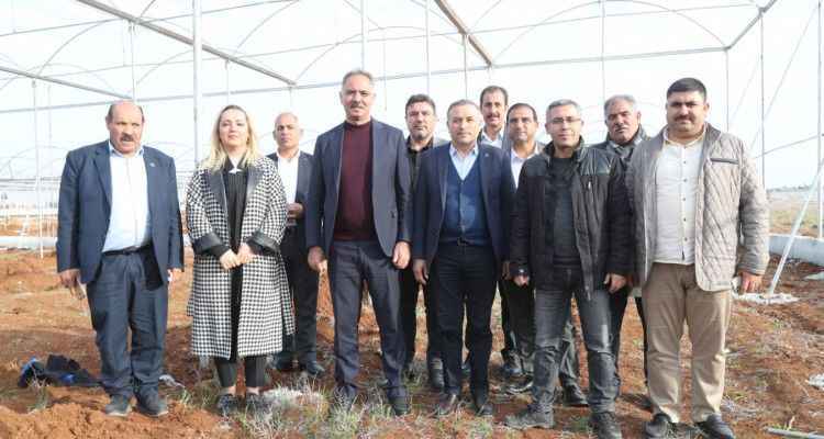 BAŞKAN KUŞ, DEV İSTİHDAM PROJESİNİ İNCELEDİ