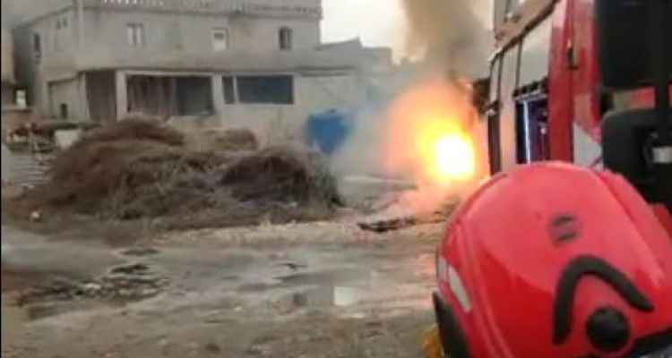 Urfa’da patlayan elektrik trafosu alev topuna döndü!