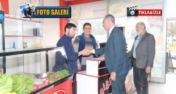 BAŞKAN KUŞ, SAHADA ESNAF VE VATANDAŞLARI DİNLEMEYE DEVAM EDİYOR