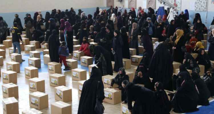 Şanlıurfa'da bin aileye Ramazan öncesi gıda yardımı