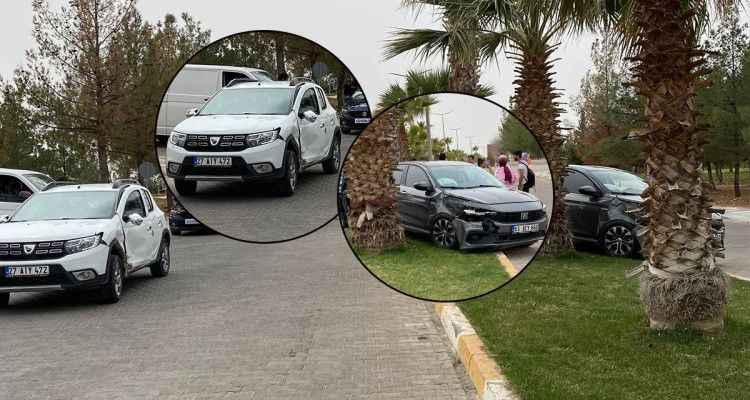 Trafiğin olmadığı kampüs bahçesinde bu kazayı nasıl yaptınız?