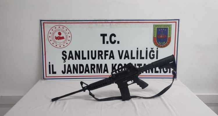 Şanlıurfa'da uzun namlulu silah ele geçirildi