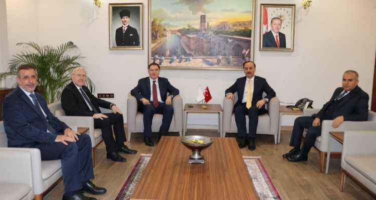 Kamu Başdenetçisi Malkoç'tan Vali Erin'e ziyaret