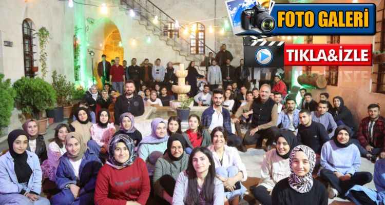 BAŞKAN KUŞ VE YAZAR UZUN GENÇLERLE BULUŞTU