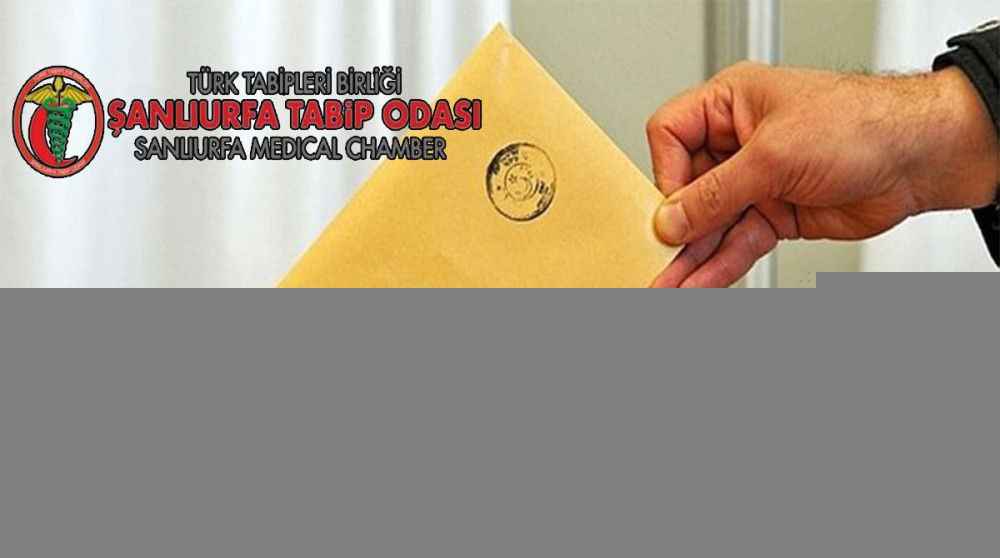 Şanlıurfa Tabip Odası’nda seçim heyecanı