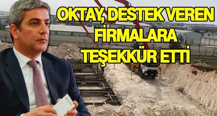 Urfa OSB'nin yeni hizmet binasında çalışmalar sürüyor