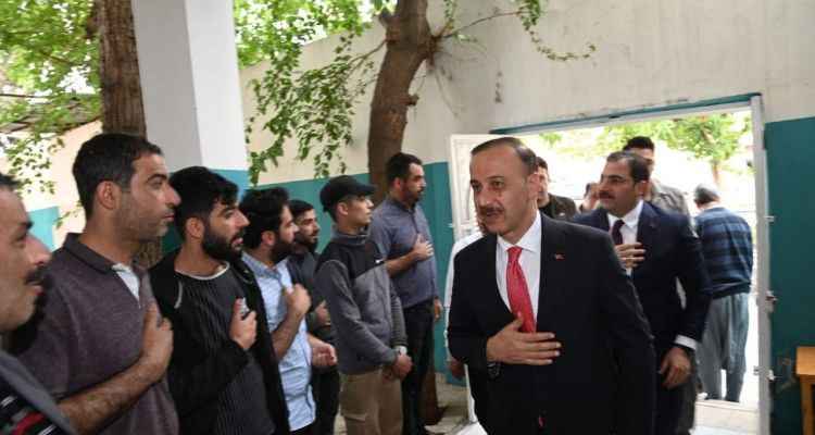 Vali Erin’den acılı ailelere ziyaret