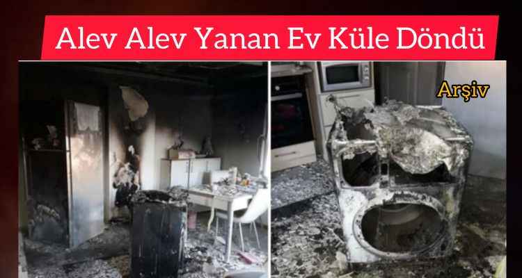 Şanlıurfa’da ev küle döndü: 8 çocuklu aile evsiz kaldı!