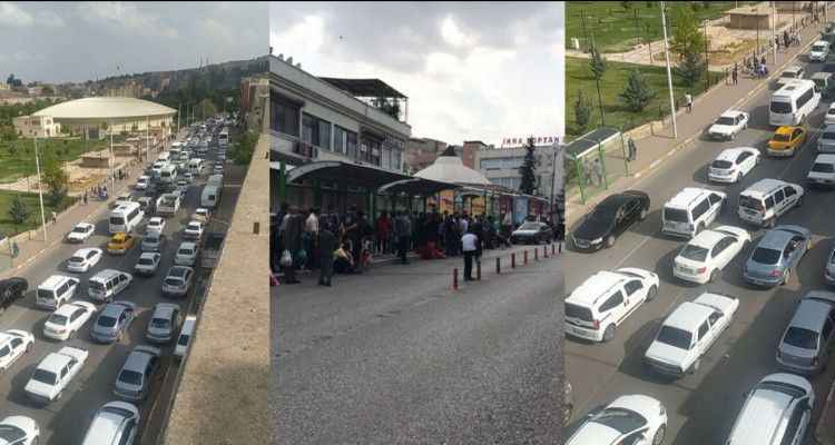 Şanlıurfa İstanbul’u aratmadı! Bayramın ikinci gününde trafik yoğunluğu