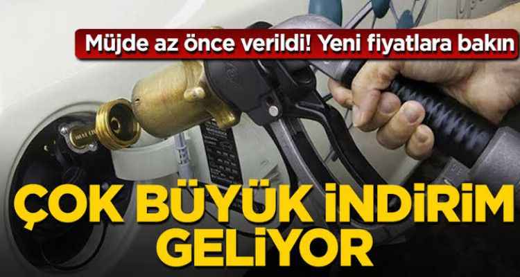 LPG Fiyatına İndirim Geliyor