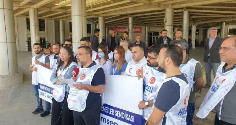 Urfa’da hekimlerden iki günlük iş bırakma eylemi!