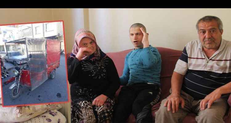 Şanlıurfa'da Hırsızlar Engelli Baba ve Oğlunun Kullandığı Motosikleti Çaldılar