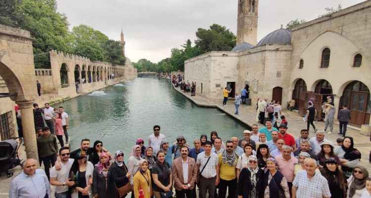 Köprübaşı esnafı Kaymakam Taşkın eşliğinde Urfa’yı gezdi