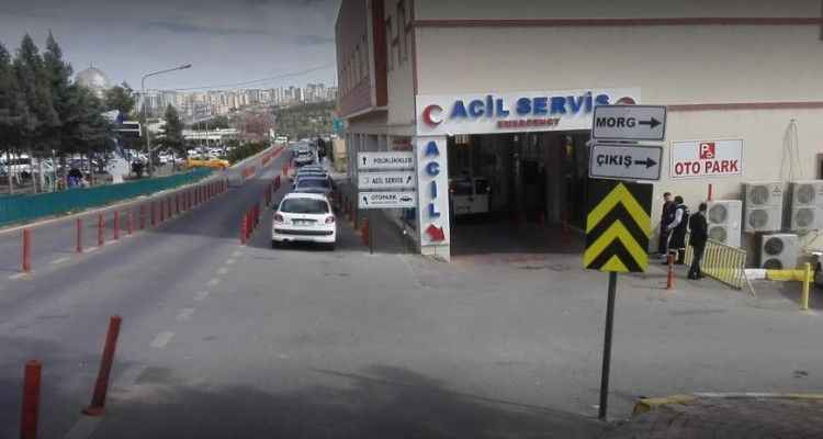 Şanlıurfa'da olumsuz hava şartlarından hastane de etkilendi