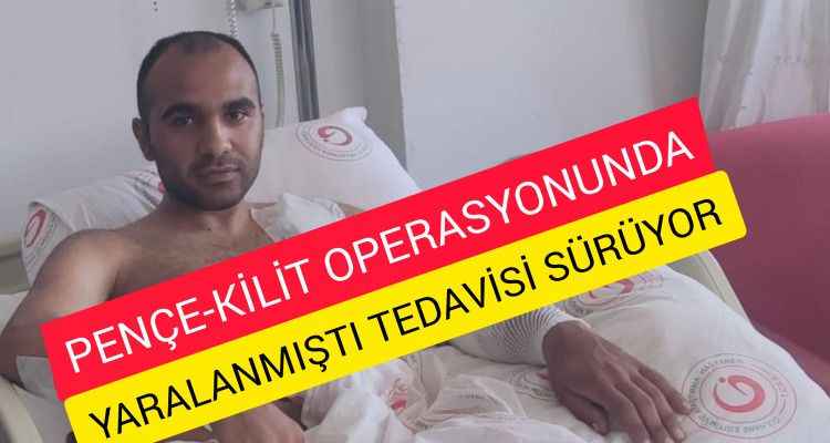 Urfalı askerin tedavisi sürüyor