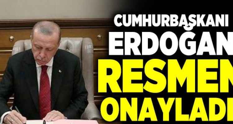Cumhurbaşkanı Erdoğan imzaladı, acil yürürlüğe girdi! 19 Mayıs Resmi Gazete kararları