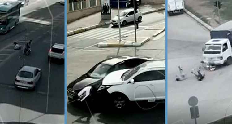 Şanlıurfa’da nisandaki kazalar mobese kamerasında
