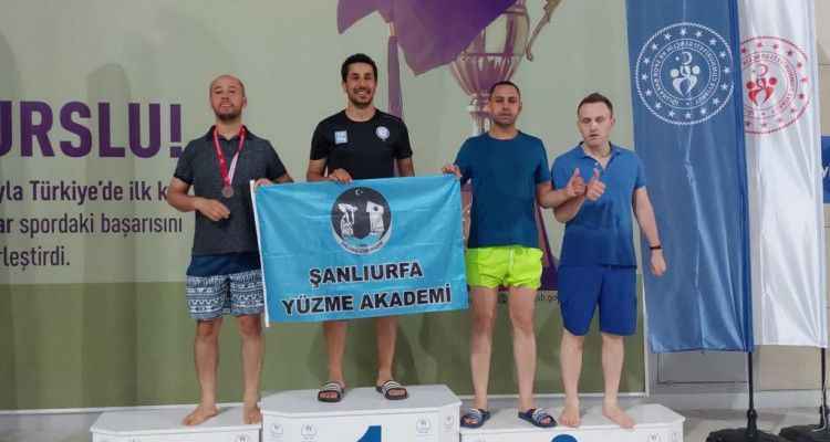 Şanlıurfa Akademi Master Yüzme Takımı Büyük Başarıya İmza Attı