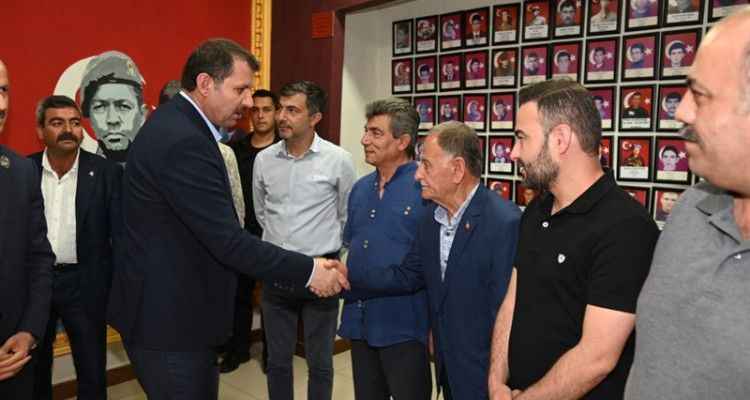 Vali Ayhan’dan Şehit ve Gazi Derneklerine Ziyaret