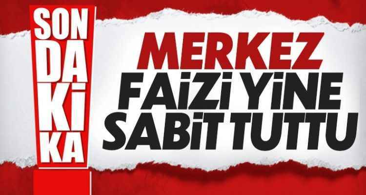 Merkez Bankası faizi yüzde 14'te sabit bıraktı