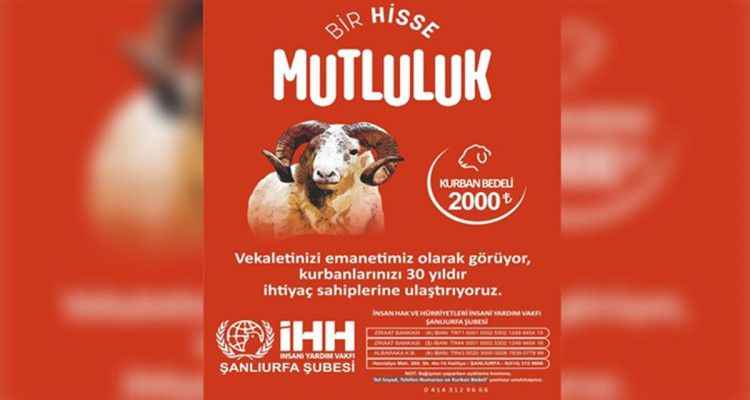 İHH’nın kurban bedeli belirlendi